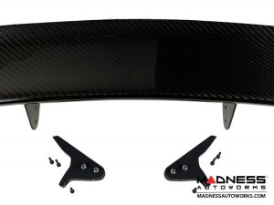 FIAT 500 Rear Roof Spoiler - Assetto Corse Style - Carbon Fiber